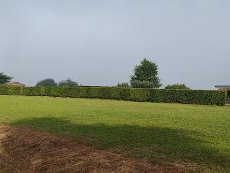 achat terrain 1 040m² hinx 40180