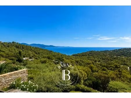 gaou bénat - terrain constructible - 651 m² - vue mer