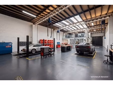 multifunctionele loods met woning op commerciële toplocatie in hasselt