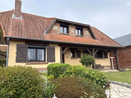 vente maison 4 pièces 106 m² à oust-marest (80460)  232 000 €