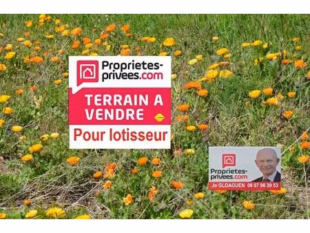 achat terrain 10 000m² lannion 22300