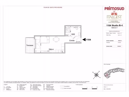 annonce appartement à vendre