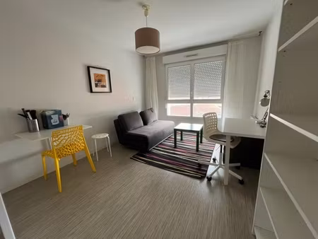 location appartement 1 pièce 21m² cenon 33150