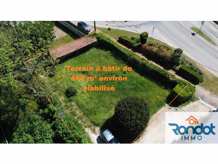achat terrain 480m² marcilly sur tille 21120
