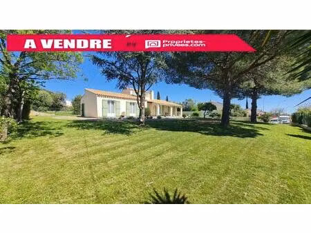 jolievilla de 128m² avec piscine/dépendance sur 1606m² de terrain
