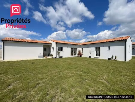 maison sémussac - 98 m2 - 3 chambres - plain-pied - jardin - prix 311 970 hai