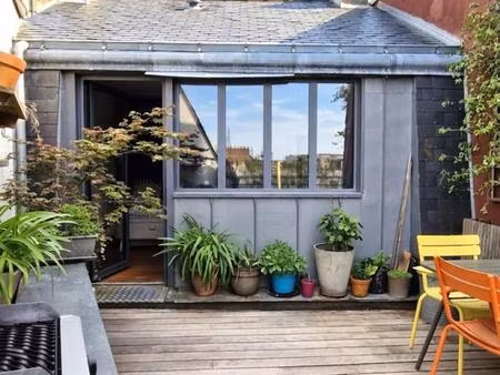 maison de charme à talensac avec terrasse