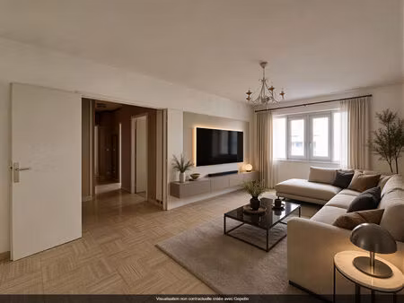 appartement t3 de 64 m² orienté ouest avec parking dans une résidence de standing