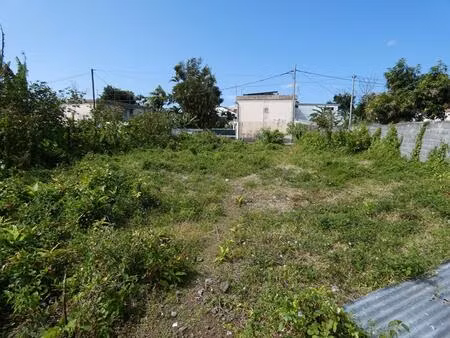 achat terrain 511m² st benoit 97470