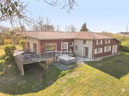 maison montastruc la conseillere t6 180 m2 vue dégagée