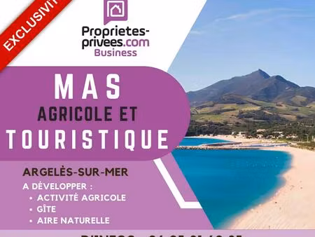 argeles sur mer - mas agricole et touristique