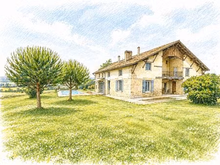 grande propriété familiale ou d’accueil sur le chemin de saint-jacques