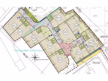 vente terrain à saint-erblon (35230) : à vendre / 473m² saint-erblon