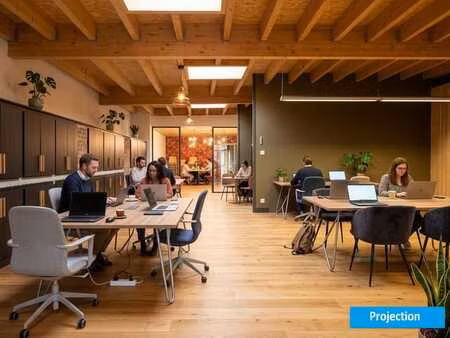 superbe espace bureau exploitable sur plus de 160m²