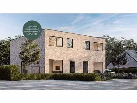 afgewerkte energiepositieve (epc -18) nieuwbouwwoning