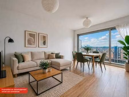 anderlecht: appartement deux chambres + terrasses