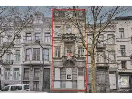 maison de maître à vendre à bruxelles
