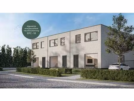 afgewerkte energiepositieve (epc -18) nieuwbouwwoning