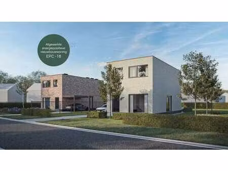 afgewerkte energiepositieve (epc -18) nieuwbouwwoning