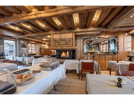 hôtel et chalets au pied des pistes