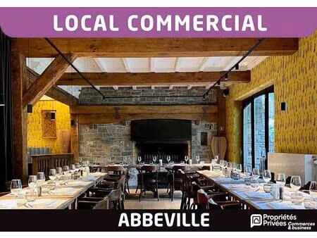 abbeville - local commercial 300 m2 - a vendre - toutes activités autorisées