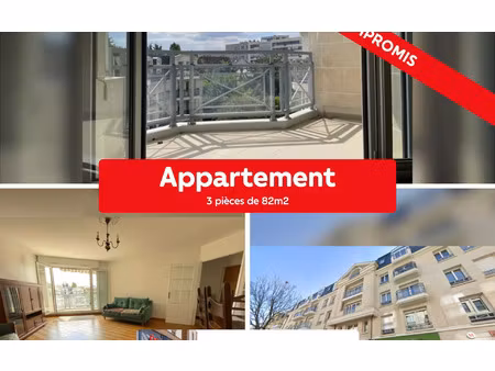 appartement antony 81.97 m² t-3 à vendre  620 000 €