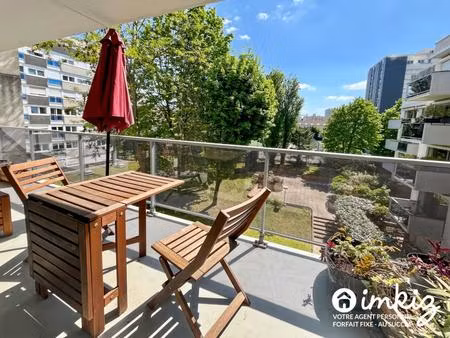appartement 3 pièces lumineux et calme