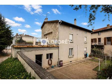 maison de ville avec terrain et garage