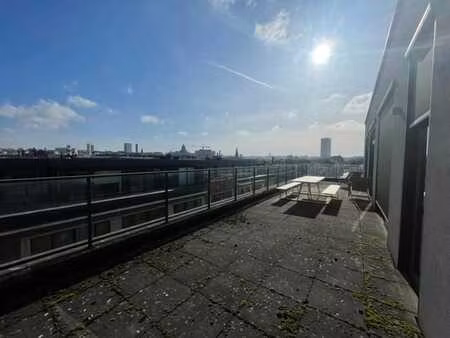 penthouse avec vue magnifique sur bruxelles