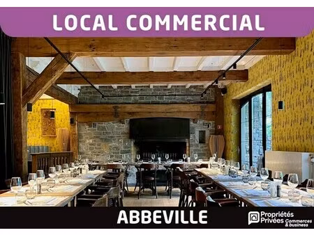 vente commerce abbeville 80100 300m²