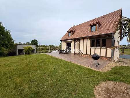 maison proche du centre ville de flers avec étang