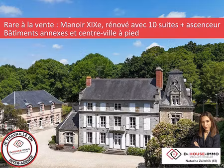 vente château 23 pièces 693 m² à guingamp (22200)  1 300 000 €