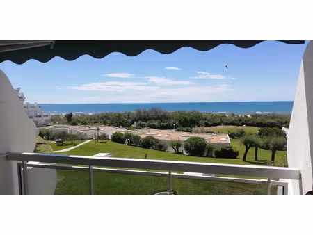 location meublée appartement 1 pièce 24 m² à la grande-motte (34280)  600 €