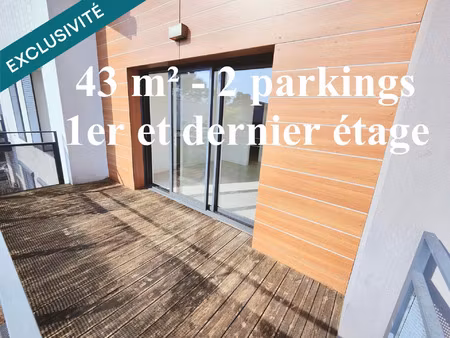 vente appartement 2 pièces 43 m² canéjan (33610)