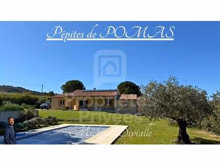 maison de plain-pied entre vallée et vignes a pomas
