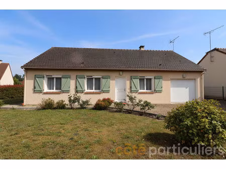 plain-pied 3 chambres + garage à marcilly en villette (45240)