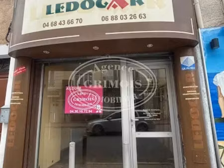 location locaux professionnels 1 pièce à lézignan-corbières (11200)  420 €