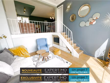 *** versailles clagny montreuil - superbe duplex 99m2 utiles
