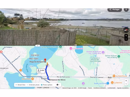 vente terrain à belz (56550) : à vendre / belz