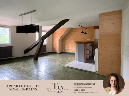 appartement t2 à rénover - centre-ville aix-les-bains