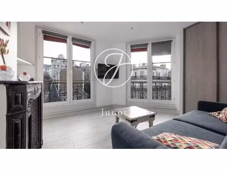 paris 18e - rue lamarck / caulaincourt - appartement à louer - studio meublé - 23 54m² car