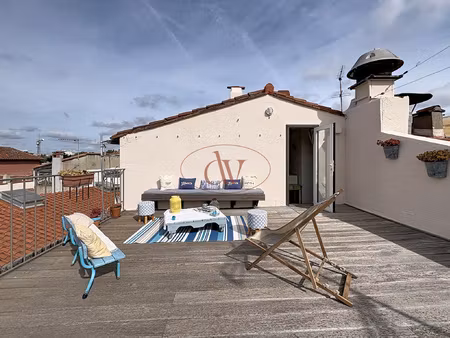 superbe appartement avec studio indépendant et grande terras