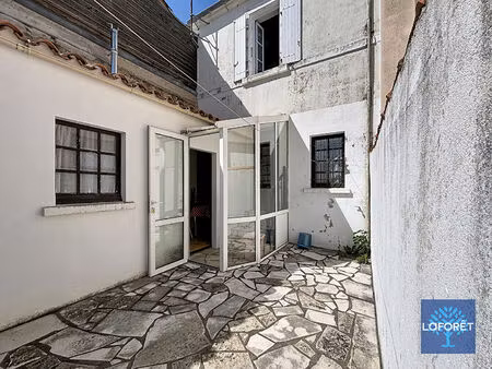 maison 53.92 m² - 2 chambres + cours - la chaume