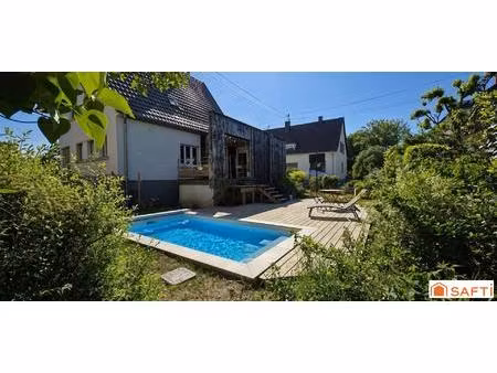 maison familiale avec piscine -138 m²  3/4 chambres - jardin arboré - sélestat