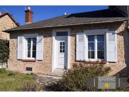dourdan - centre-ville à pied - maison 3 pièces 60 m² - jardin clos - grenier aménageable 