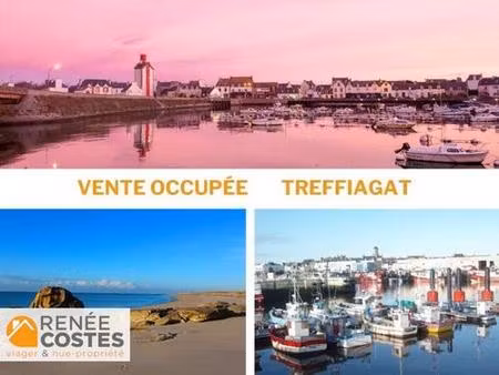 vente en nue propriété - h91 ans - guilvinec (29730)