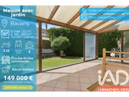 maison à bavans (25550)
