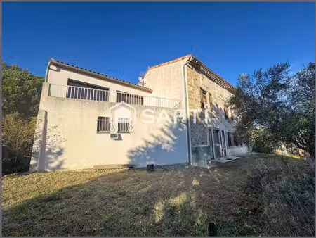 maison de charme en pierre – 184 m² habitables – secteur cépie 11300