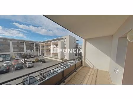 exclusivité foncia  t2 41.76 m2 avec terrasse de 10.76m2 et parking privatif