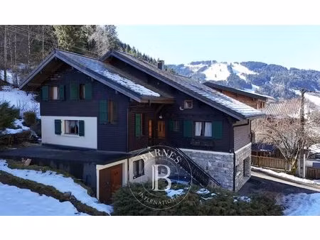morzine – grand chalet 12 chambres – proche centre & avoriaz – fort potentiel